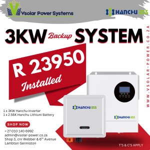 3KVA Hanchu Backup System
